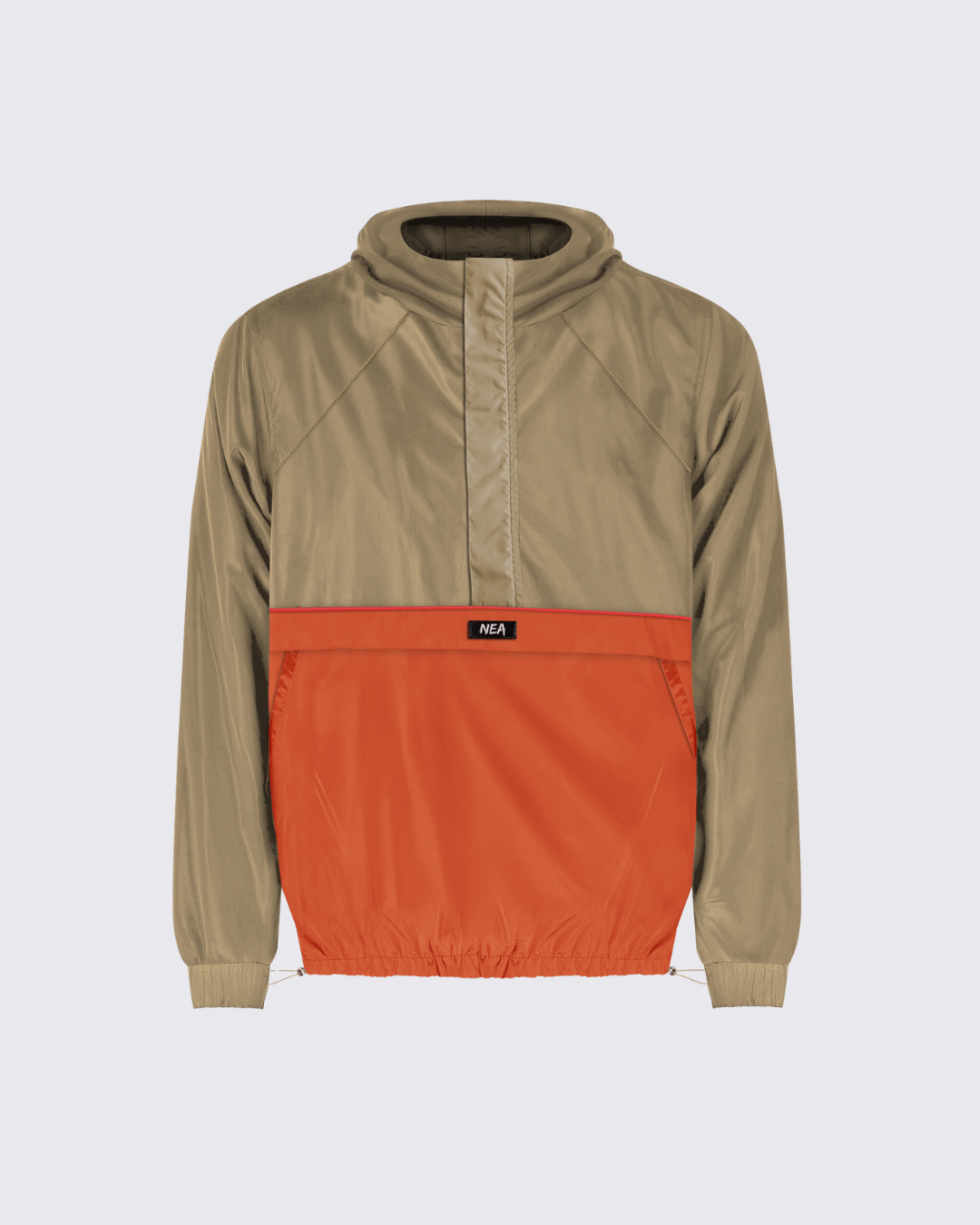 POL CHAQUETA CAMEL-NARANJA NEA